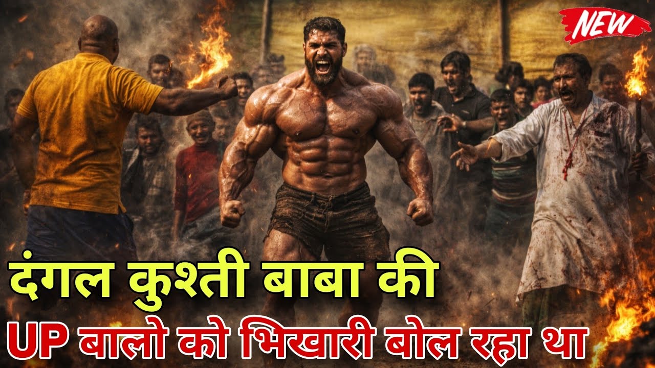 बाबा ने लगायी नेपाली गद्दारों की पिटाई ख़तरनाक जंग Baba abhidas ki new kushti #dangal #new #india 