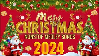 Christmas Songs Medley Disco Nonstop 2024 Christmas Songs Disco 2024 🎄🎅