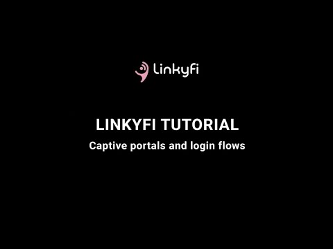 Linkyfi: WiFi captive portals and login flows