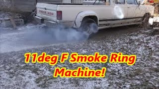 400+ rwhp First Gen Dodge Cummins Cold Start with big Powerjet Injectors