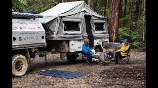 The Gathering Folk travel Australia with their Skamper Kampers Dingo