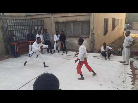 Demonstrao de Ju Jitsu tradicional Bison Jordan Angola