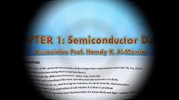 (Lecture 1: in Arabic): Fundamentals of semiconductor devices