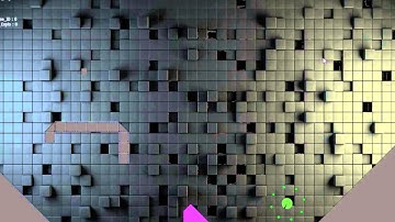 Fusion 2.5  Blob v1 Physic test "1 a 60 raycast" 8 x selected