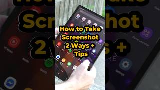 Quick Tips | Samsung Galaxy Tab A9 Screenshot