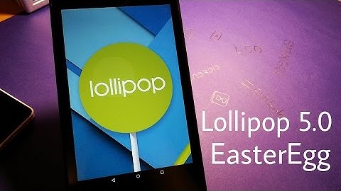 Android Lollipop 5.0 Easter Egg Flappy Bird