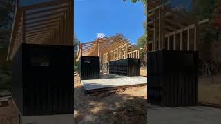I Built a 3-Room House Using Only 2 Containers!