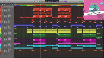 Punchy Logic Pro X Template #logicproxtemplate #logicprox #logicpro