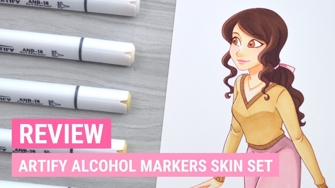 AFFORADBLE ALCOHOL MARKERS?! Artify Marker Review 