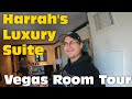 Harrahs Luxury Suite Tour - What a Strange Dangerous Surprise we Found!