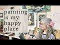 ARTIST VLOG - Dream Journals, painting flowers, time management, work-life balance, schedules,