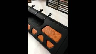 Blackweb RumbleTek Hands-Free Stereo Bluetooth Speaker Sound test on the blackweb Bluetooth speaker