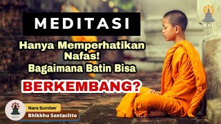 HANYA PERHATIKAN NAFAS, INI MANFAATNYA!!! MEDITASI BUDDHIS II Bhikkhu Santacitto