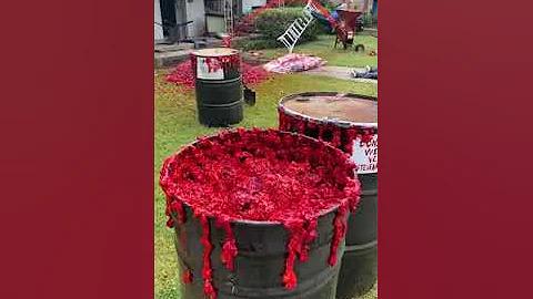 Dallas Massacre Halloween House