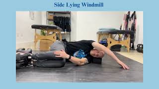 Side Lying Thoracic Windmill
