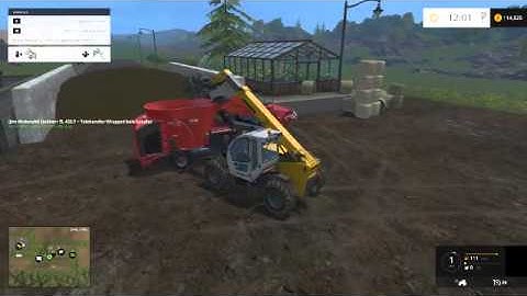 Farming Simulator 2015 How to feed cattle