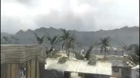 Across the map tomahawk kill on Firing Range SnD: Black Ops