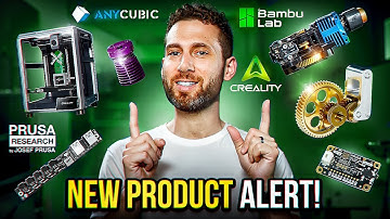 13+ New 3D Printing Products Coming Out Soon