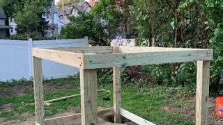 DIY Elevated Playhouse