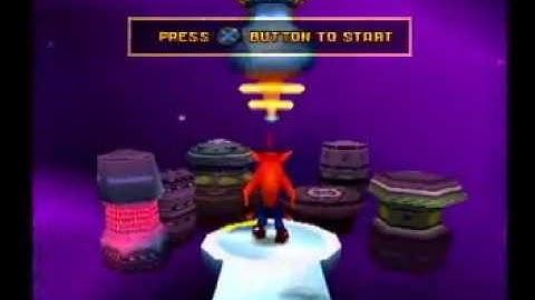 Crash Bash, Space Bash PS1 Gameplay