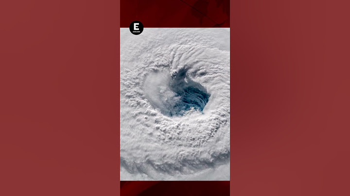 Meteorólogos captan imágenes espectaculares del ojo del huracán Beryl