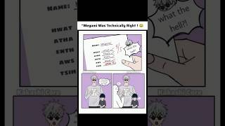 "Megumi Was Technically Right! 😂"