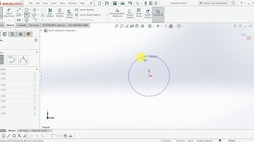 SolidWorks Tutorial 6: Circle, Arc Types and Their Usage