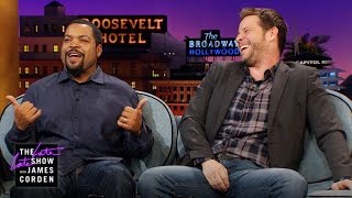 ike barinholtz invites ice cube to his birthday
