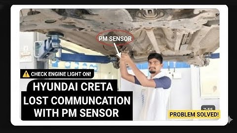 Lost communication with pm sensor | DTC- U02A300