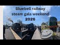 Bluebell railway, East Sussex steam gala weekend 2026 Saturday 21/3/26 