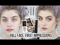 ELF Cosmetics: FULL FACE One Brand - First Impressions &amp; Review | Raquel Mendes