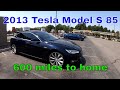 Driving ≈600 miles from Portland OR to Montana in a 2013 Tesla Model S 85 with 192000 miles on it.