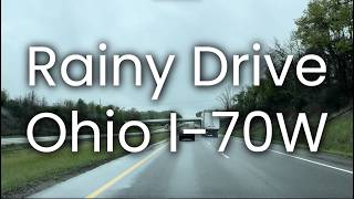 Ohio Rainy Day Drive