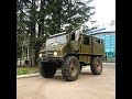 Unimog 404 with OM617 walk around.