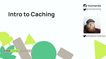 Cache Concepts: Intro to Caching
