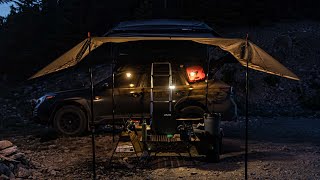 Solo Car Camping with Dog / Thule Foothill / Silent /Relaxing / ASMR Camp screenshot 1