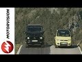 Fiat Panda 4x4 vs. Mercedes G-Class