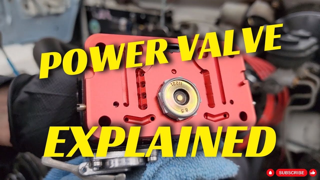Holley Power Valve What It Does and How It Works carburetor tuning 