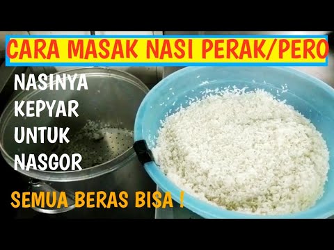 Video: Cara Menanak Nasi Agar Remah