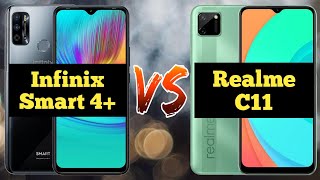 Infinix Smart 4 Plus vs Realme C11 - full details comparison || Which is the best phone under ₹8k