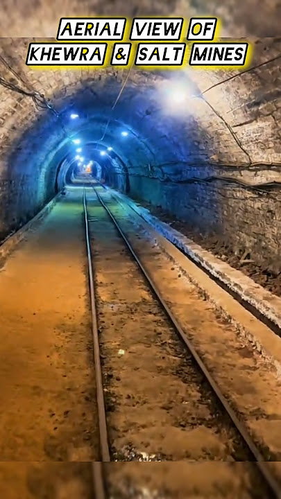 Aerial View of Historic Khewra & Salt Mines | Pakistan’s Hidden Natural Wonder 🇵🇰🧂#khewrasaltmines