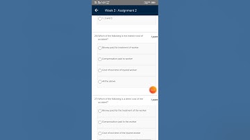 Nptel [SAFETY IN CONSTRUCTION] Assignment -2 solutions 🤭