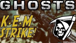 Call of Duty: Ghosts K.E.M STRIKE NUKE Gameplay! 50+ Domination on Prison Break! (Ghost Multiplayer)