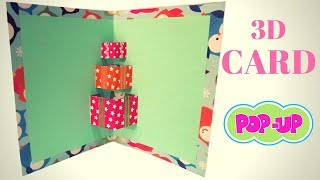 Как сделать объемную открытку на день рождения - Hand made Как сделать объемную открытку на день рождения - Hand made