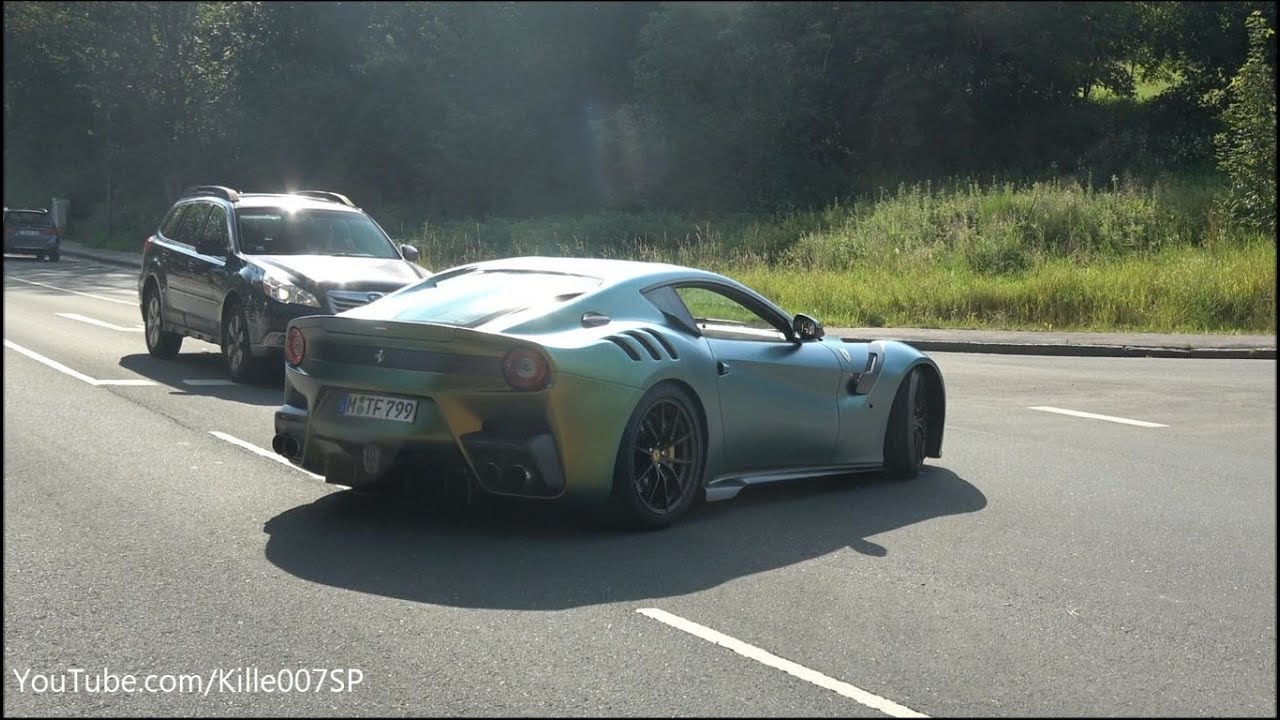 Supercar sounds ( F12 TDF, 3x Revuelto, Aventador Ultima,..) 1080p