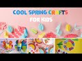 Easy spring crafts for kids  paper plate butterfly  toilet paper roll butterfly