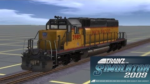 Trainz Review - UP SD40-2 TS2009 Built-It || Trainz Simulator Android Only