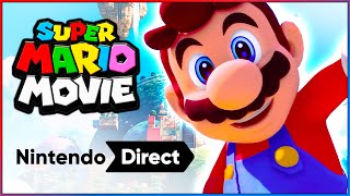 🔴 ¡¡¡NINTENDO DIRECT - Super Mario Bros LA PELÍCULA!!! 🔴 Horarios, Detalles y Trama Filtrada 🍄