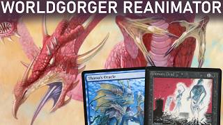 GORGING MY DECK! Legacy Worldgorger Dragon Reanimator Combo. MTG