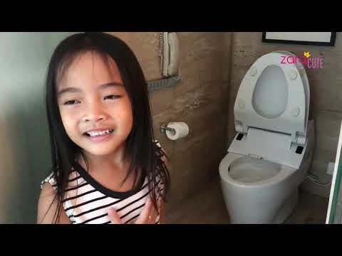 Liburan Akhir Tahun Keluarga Zara Cute | Norak ketemu Toilet Jepang yang Canggih di Hotel Kempinski